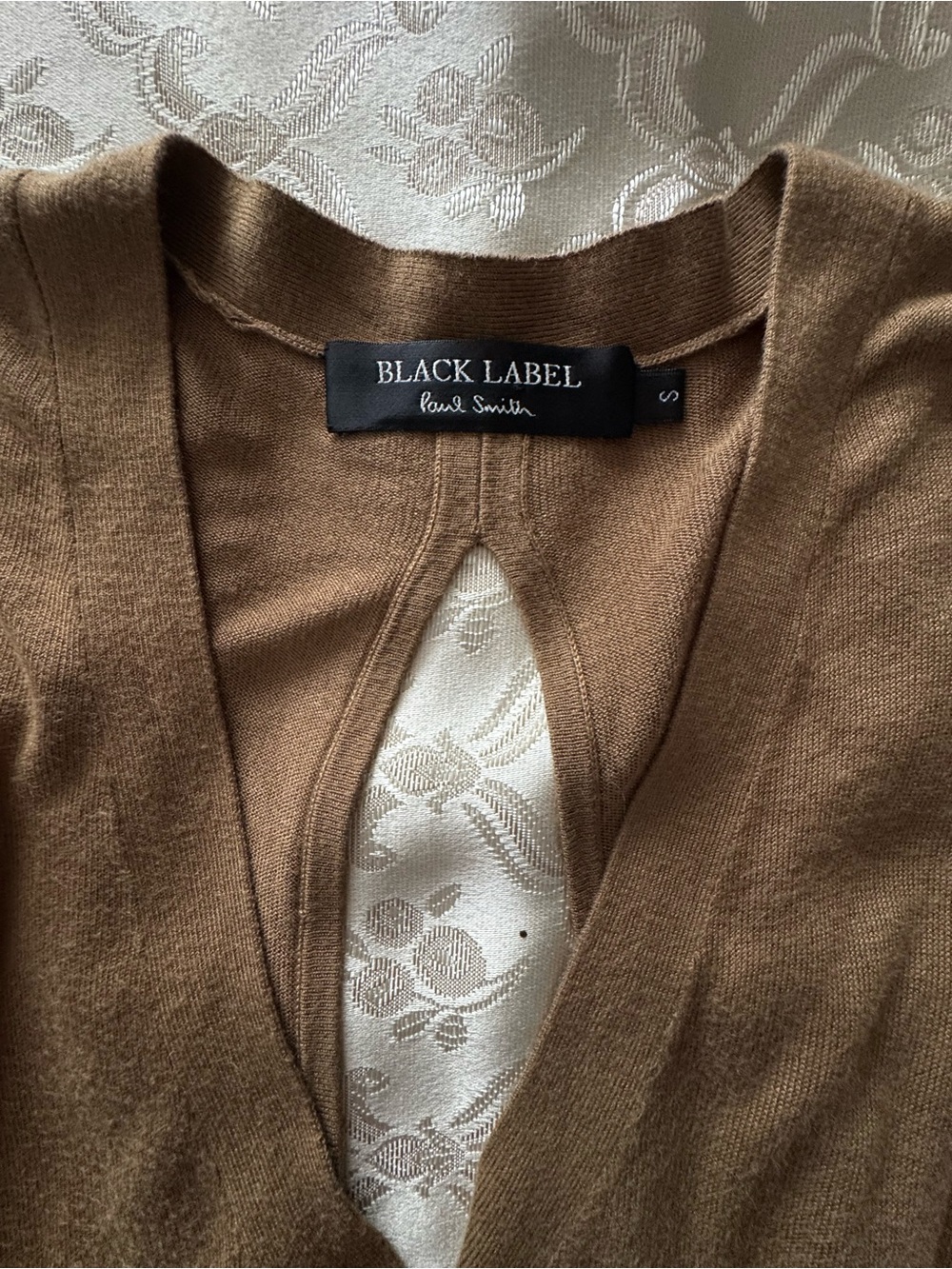 Paul Smith Black Label Open Back Longline Cardigan S - Picture 4 of 11